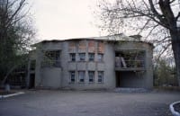 Central Asian Project — Central Asian Project Karlag  2007 Digital video still (former Cosmonaut holiday villa on the edge of Dolinka a former
              prison camp) Shona Illingworth Video duration 16 mins