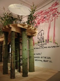 Marjetica Potrc: New Commission —  Marjetica Potrc Forest Rising  Courtesy Barbican Art Gallery  (c) Lyndon Douglas