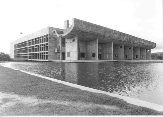 Le Corbusier - The Art of Architecture — Le Corbusier
Palais de l'Assemblée, Chandigarh
1955
©FLC/DACS, 2009
