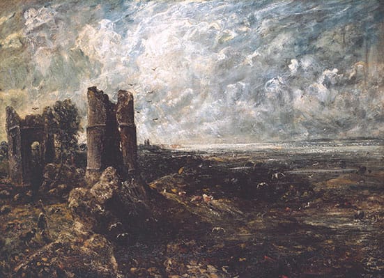 Ruin Lust — John Constable
Sketch for 'Hadleigh Castle' 
c.1828-9
Tate