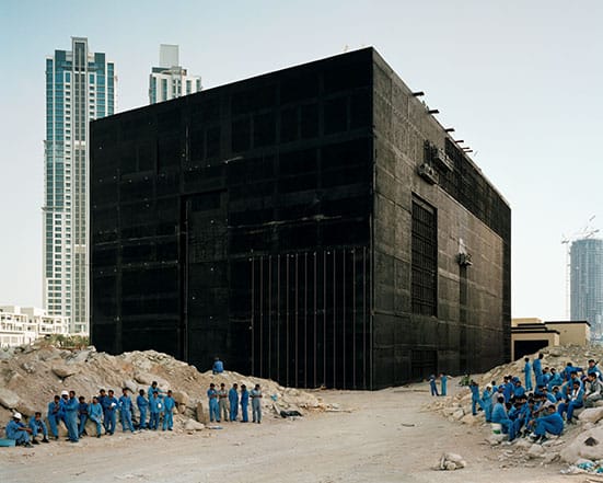 Constructing Worlds:  Photography and Architecture in the Modern Age  — Bas PrincenCooling Plant, Dubai, 2009. Courtesy of Bas Princen