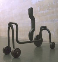 David Smith: Sculptures — David Smith
             'Wagon II'
             1964
             Steel sculpture
             Tate. Purchased with assistance from the American Fund for the Tate
Gallery, the National Art Collections Fund and the Friends of the Tate
Gallery 1999  Copyright: Estate of David Smith/ VAGA, New York, DACS 2006 