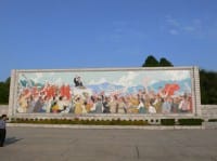 Kim Il Sung Square, Central Pyongyang.
Photograph: NR