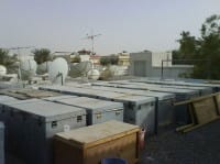 
'Storage Containers on The Flying House roof'
2008
(credit: Ben Tomlinson)
