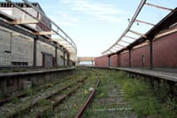 
Disused Folkestone Harbour Station.
Photograph: David Foster
