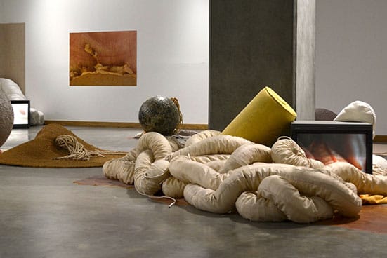 Feature on the new John Jones Project Space in the Arts Building, Finsbury Park — Teresa Gillespiereturn to the borderland bends (2014)Installation view John Jones Project Space