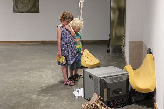Feature on the new John Jones Project Space in the Arts Building, Finsbury Park — Teresa Gillespiereturn to the borderland bends (2014)Installation view John Jones Project Space