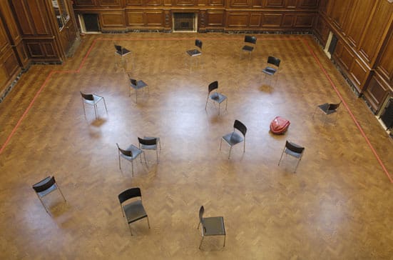 Roman Signer — 
Courtesy of the artist and Hauser & Wirth.

