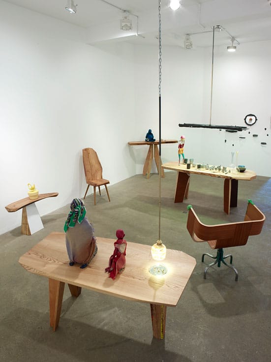 Feierabend - Francis Upritchard, Martino Gamper and Karl Fritsch — 
Feierabend: Francis Upritchard, Martino Gamper, Karl Fritsch 
2009 gallery installation view 1
