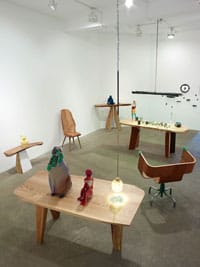 Feierabend - Francis Upritchard, Martino Gamper and Karl Fritsch —
Feierabend: Francis Upritchard, Martino Gamper, Karl Fritsch 
2009 gallery installation view 1

