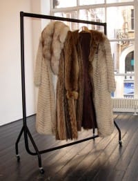 Tue Greenfort: Rococo Eco —  Tue Greenfort, Fur No Fur, 2006, installation shot at Max Wigram Gallery, image courtesy of the artist and Max Wigram Gallery