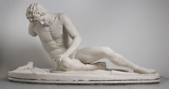 Mark Wallinger curates: The Russian Linesman: Frontiers, Borders and Thresholds — 
Anon
The Dying Gaul (1822)
Photo credit: John McGregor, eca Photographer
