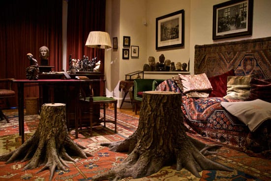 Matt Collishaw - Hysteria — Matt Collishaw Hysteria at the Freud Museum, image courtesy Phil Harris