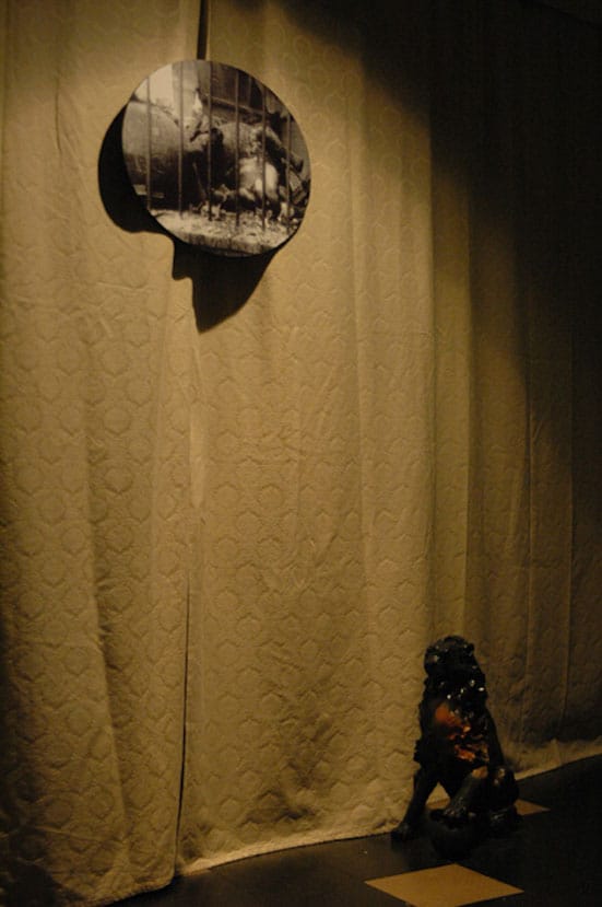 'The Bear Pit' by Richard Whitby — The Bear Pit, installation view, photo courtesy of Paradise Lost