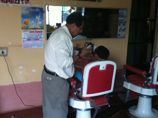 The Brick Factory With No Walls — Juan Riojas Marcelo's Barber ShopAll images by Laura Wilson, 2011