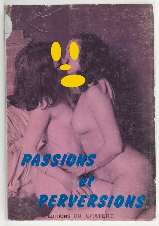 Richard Prince — 
Richard Prince, assemblage éphémère 
sur un livre de poche: Passions et perversions, 
Paris, 1974, BnF littérature et art 
© Richard Prince, photo by Rob McKeever, 
courtesy of Gagosian Gallery
