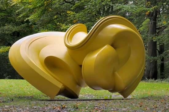Tony Cragg: Sculptures and Drawings — 
Declination, 2004
Bronze: 240 x 231 x 360 cm
Cass Foundation for British Sculpture in the 21st Century
© THE ARTIST
Photographer: Charles Duprat
