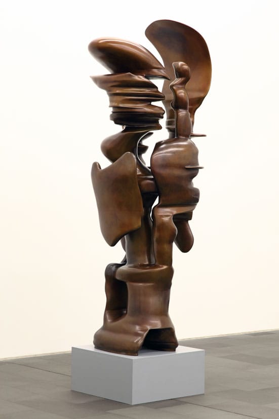 Tony Cragg: Sculptures and Drawings — 
Lost in Thought, 2005
Bronze: 250 x 100 x 60 cm
Private Collection
© THE ARTIST
Photographer: Michael Richter
