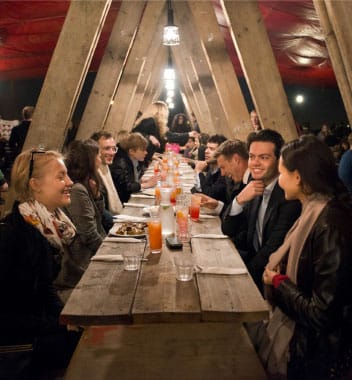Gourmet Burghers - Fine Art and Fine Dining — 
Frank's Café, Bold Tendencies, Peckham (http://www.tate.org.uk/)
