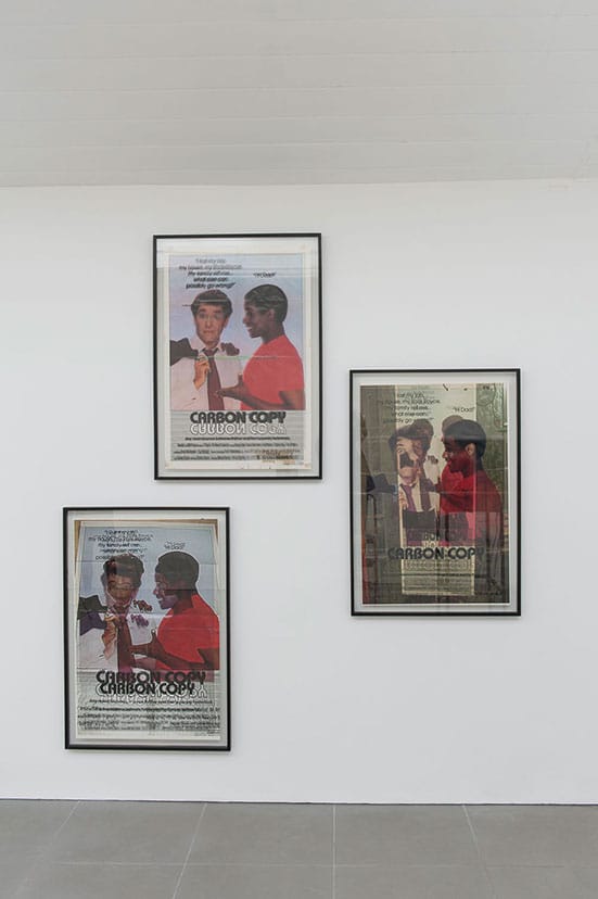 Pre Owned: Looks Good Man, curated by Morgan Quaintance — John Lawrence, 
Original Carbon Copy (2012– ongoing) 
3 x (114.5 x 78.5 cm)
Photo Damien Jaques