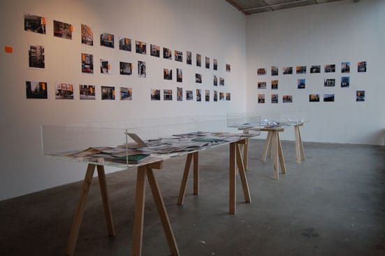 Teresa Gleadowe with Richard Wentworth: a partial mapping of London art venues present and past