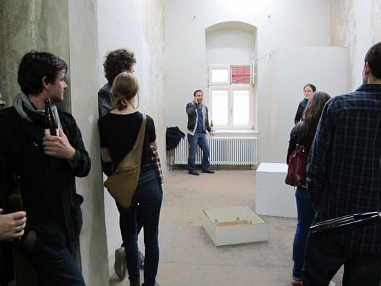 
Adrian Lee and Patrick Khatami
“Conversation Piece” 2012
from the show Presence/Absence
Photographer: Jaro Straub
