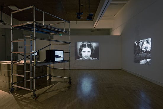 Installation View: The World Turned Upside Down – Buster Keaton, Sculpture and the AbsurdMead Gallery, Warwick Art Centre, 4 October – 14 December 2013. 