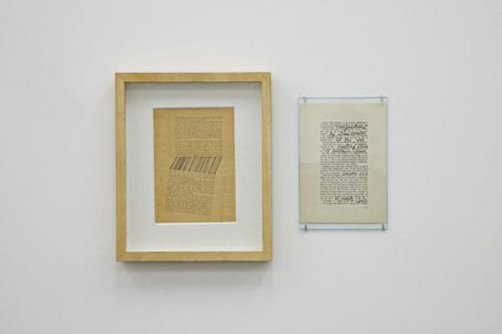
Installation view. Ulises Carrion. Courtesy of Document Art Gallery. Image: Matthew Booth.
