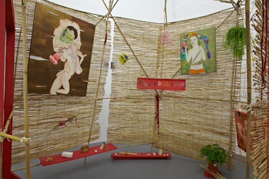 
Cecilia Vicuna, Ruca Abstracta, 1974/2013. Courtesy of the artist and England & Co. Image: Matthew Booth.
