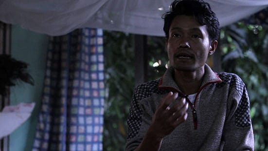 Karl Ingar RøysBurmese Days2014Two-channel video installation 17 minutes, with sound Courtesy the artist
