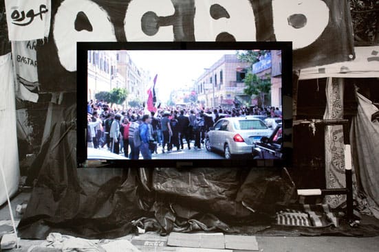 Ronnie Close, Brighton Photo Biennial exhibition Install photo for Ultras work, Oct 2012.