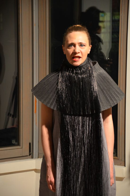 
Ruth Barker, Mouth Open In An Open O, 2013
