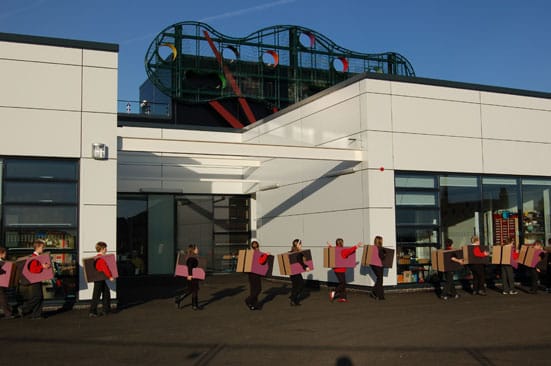 FiveplusTwoa project by Measure by MeasureDalry Primary School, North AyrshireImage copyright the artists.With thanks to North Ayrshire Council and Scottish Arts Council