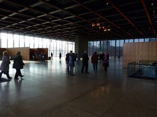 Neue Nationalgalerie, Berlin. Photo: Natalie Hope O'Donnell (2011)