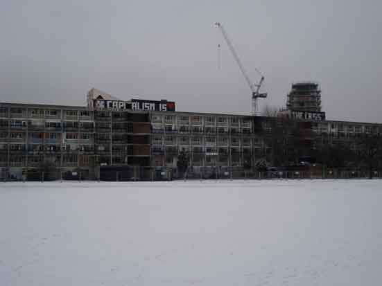 'CAPITALISM IS...THE CRISIS' photograph Richard Whitby