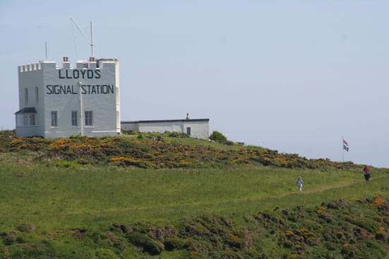 
The Lloyds Signal Station near Lizard Point on the Teleport field tripPhoto courtesy Sara Bowler
